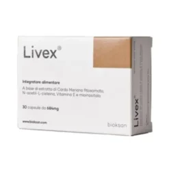 Bioksan Livex Integratore Alimentare per la Funzione Epatica 30 Capsule