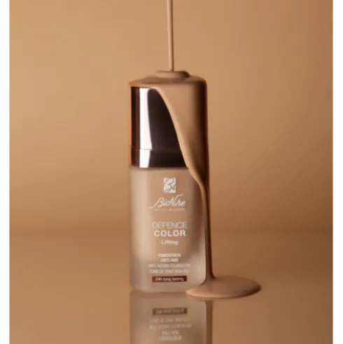 Bionike Defence Color Fondotinta Lifting 203 - Fondotinta fluido anti age effetto lifting - Colore sable - 30 ml