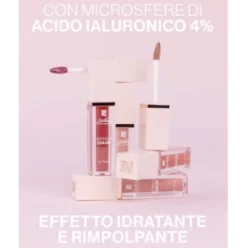 Bionike Defence Color Lip Plump 04P - Lucidalabbra volumizzante extra lucido - Tonalità Sorbetto alla guava - 4,5 ml