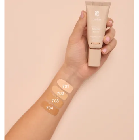 Bionike Defence Color Skin Tint SPF 15 703 - Siero fondotinta effetto pelle nuda - Tonalità praline - 30 ml