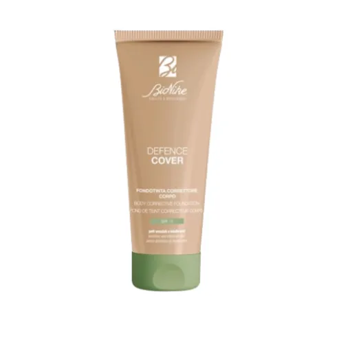 Bionike Defence Cover Fondotinta Correttore Corpo SPF15 402 - Fondotinta fluido no-transfer - Tonalità medium - 75 ml