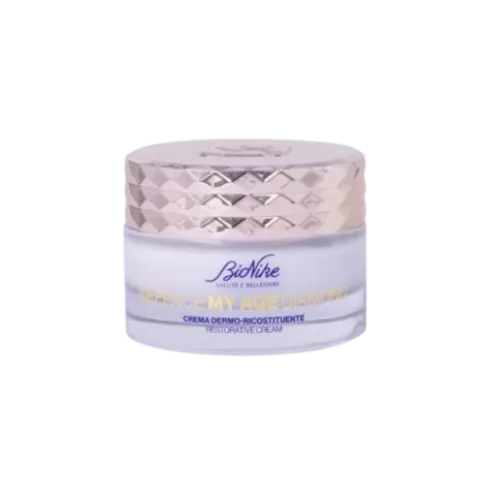 Bionike Defence My Age Diamond Crema Dermo-Ricostituente - Crema viso nutriente antietà per pelle matura - 50 ml