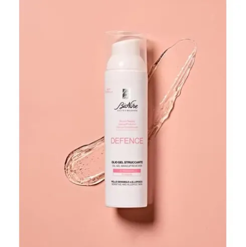 Bionike Defence Olio Gel Struccante - Detergente struccante per pelle sensibile - 75 ml