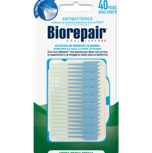 Biorepair Scovolini Spazzi Stretti 40 Pezzi Monouso