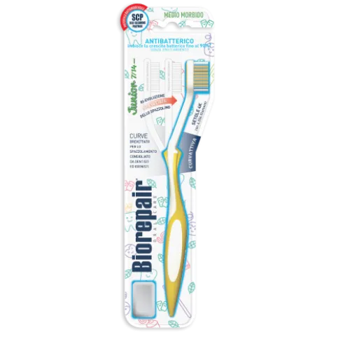 Biorepair Spazzolino Junior 7/14 Medio Morbido 1 Pezzo