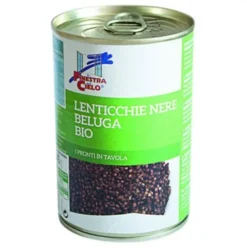 Biotobio Lenticchie Nere Beluga Pronte Bio 400g