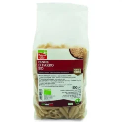 Biotobio Penne di Farro Bio Trafilata al Bronzo Ricca di Fibre 500g
