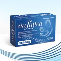 Biotrading Via Lattea Integratore Alimentare per Allattamento - 20 Compresse