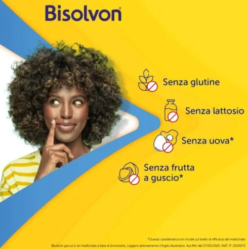 Bisolvon Soluzione Orale Gocce - Mucolitico Contro Catarro e Tosse Grassa - 40 ml