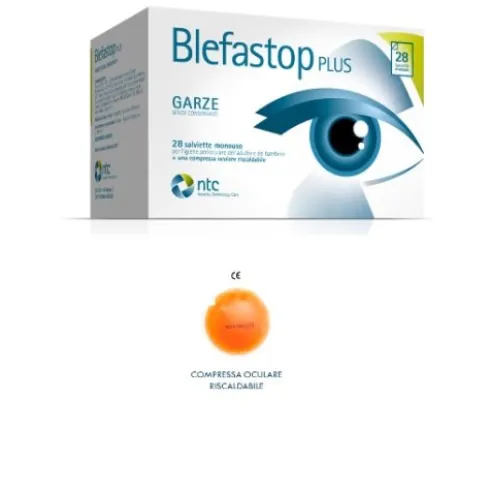 BLEFASTOP Plus Garze Ocul.28pz