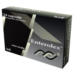 Bmt Pharma Enterolex Integratore Probiotici Vitamine B per Flora Intestinale 24 Capsule