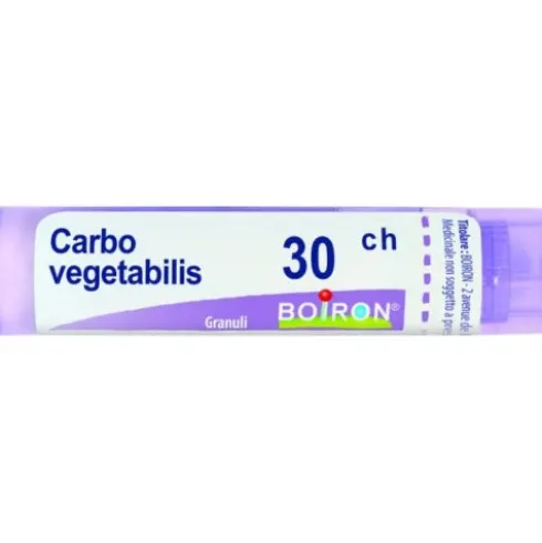 Boiron Carbo Vegetabilis 30CH Granuli Omeopatici