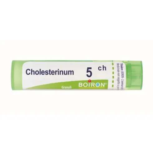 Boiron Cholesterinum 5CH Granuli Omeopatici per Colesterolo Tubo Granuli