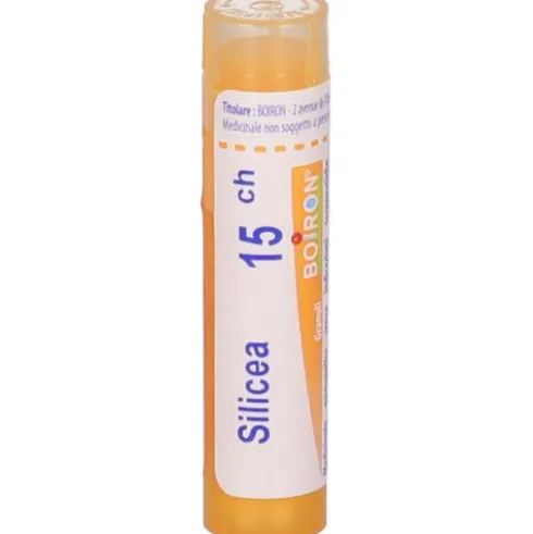 Boiron Silicea 15CH Granuli Omeopatici per il Benessere Tubo da 4 g