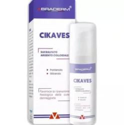 Braderm Cikaves Gel Lenitivo Emolliente per Pelle Irritata e Arrossata 30ml