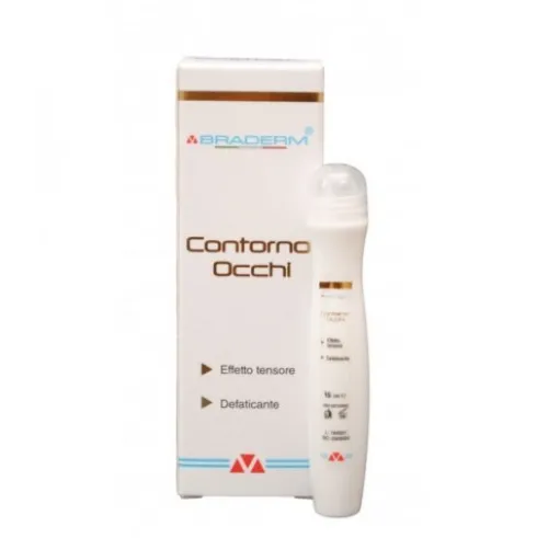 Braderm Crema Contorno Occhi Trattamento Occhiaie e Rughe 15ml