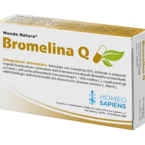 BROMELINA Q MONO NATURA 30Compresse