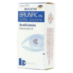Brunac*collirio 5ml 5%