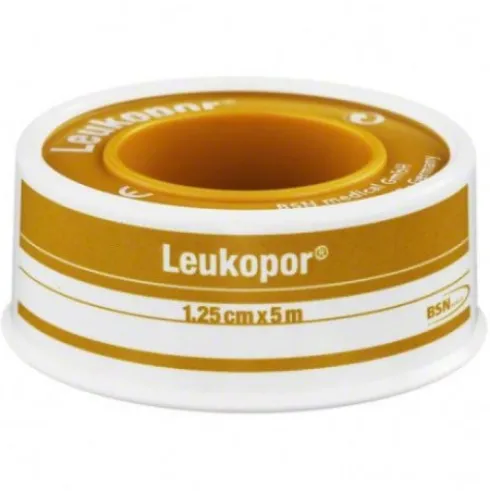 Bsn Medical Leukopor Cerotto in Rocchetto Ipoallergenico 1,25x500cm