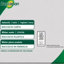 Buscopan - Per mal di pancia e dolori addominali - 40 compresse rivestite 10 mg
