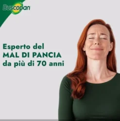 Buscopan - Per mal di pancia e dolori addominali - 40 compresse rivestite 10 mg