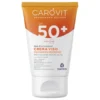 Carovit Solare Crema Viso SPF50+ - Protezione solare molto alta per pelle sensibile - 50 ml