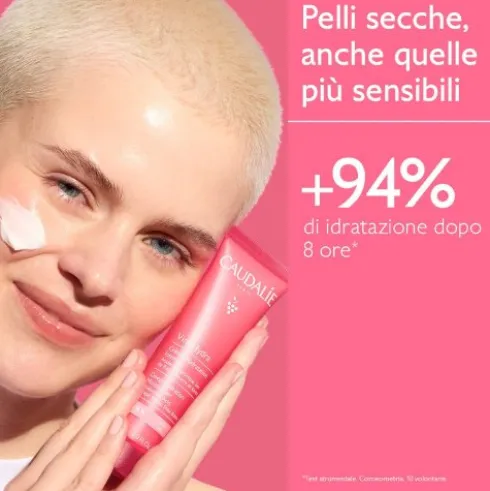 Caudalie Cofanetto di Natale 2025 Vinohydra Duo Idratazione Intensa - Crema idratazione intensa viso 60 ml + Gel detergente idratante 30 ml