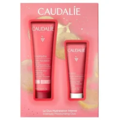 Caudalie Cofanetto di Natale 2024 Vinohydra Idratazione Intensa - Crema viso 60 ml + Maschera crema idratante 15 ml