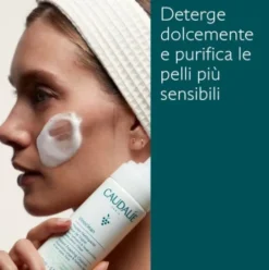 Caudalie Cofanetto di Natale 2025 Vinoclean Doppia Detersione - Olio struccante 75 ml + Schiuma detergente 50 ml