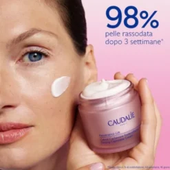 Caudalie Cofanetto di Natale 2025 Resveratrol Lift - Crema Cashmere 50 ml + Crema Tisana della Notte 15 ml + Trattamento liftante occhi 5 ml