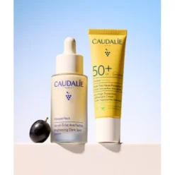Caudalie Cofanetto Vinoperfect Siero + Vinosun Fluido Solare Viso SPF50+ - Siero antimacchie 30 ml + Fluido solare viso 20 ml - Edizione 2025