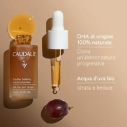 Caudalie Gocce Solari Autoabbronzanti - Gocce auto-abbronzanti per viso e collo - 15 ml