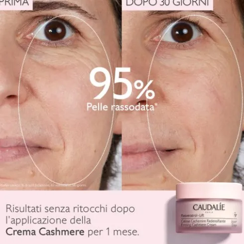 Caudalie Resveratrol Lift - Crema Cashmere Ridensificante - 50 ml