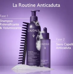 Caudalie Shampoo Ridensificante e Volumizzante - Shampoo per capelli sottili e tendenti alla caduta - 200 ml