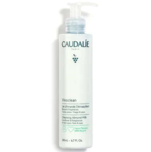 Caudalie Vinoclean Latte di Mandorla Struccante - Adatto anche per pelle sensibile - 400 ml