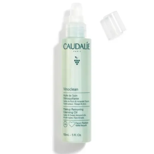 Caudalie Vinoclean Olio Struccante - Adatto per viso ed occhi - 150 ml