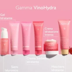 Caudalie Vinohydra Gel Idratante - Crema viso lenitiva per pelle mista e sensibile - 60 ml