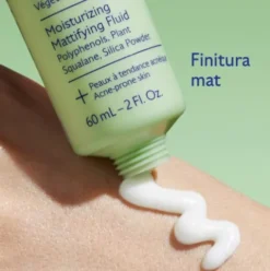 Caudalie Vinopure Fluido Idratante Effetto Mat - Adatto per pelle mista o con imperfezioni - 60 ml - Novità 2025