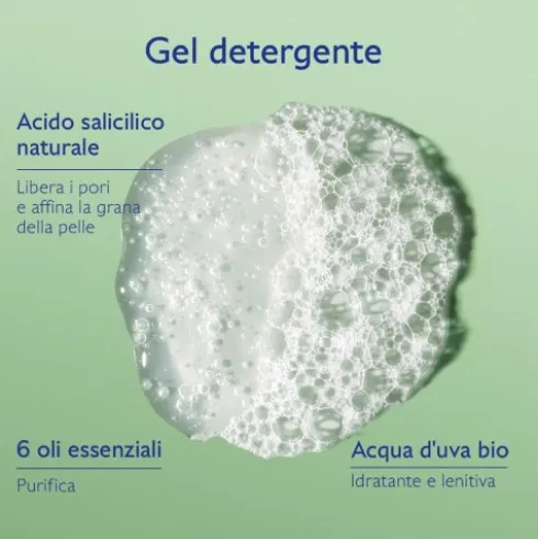 Caudalie Vinopure Gel Detergente Purificante - Gel detergente anti imperfezioni - 75 ml - Nuovo packaging