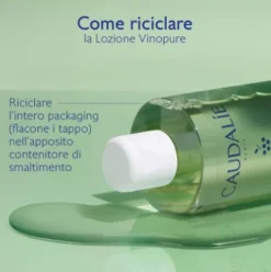 Caudalie Vinopure Lozione Purificante - Adatta per pelle mista e con imperfezioni - 400 ml - Nuovo packaging