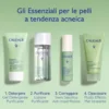 Caudalie Vinopure Starter Kit Cofanetto per Pelle a Tendenza Acneica - Gel detergente 30 ml + Lozione purificante 50 ml + Siero anti-imperfezioni 10 ml + Fluido idratante mat 15 ml
