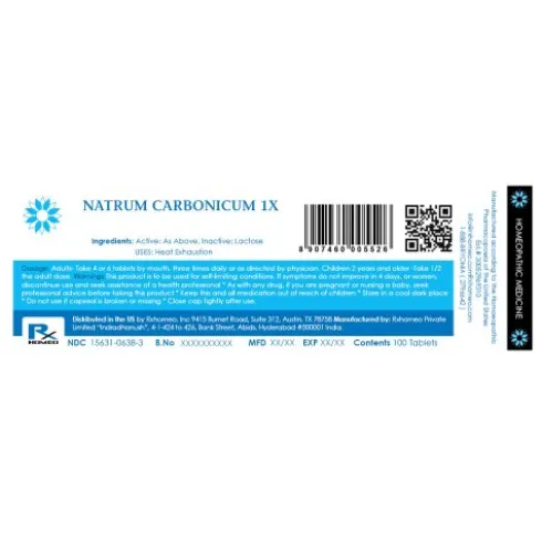 Cemon Natrum Carbonicum 12LM Multidose Granuli Omeopatici