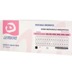 Cemon Srl Zincum Metallicum Cure 6K-MK Medicinale Omeopatico in Capsule