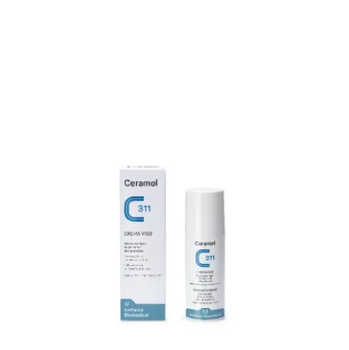 Ceramol 311 Crema Viso Ristrutturante Pelle Secca e Molto Secca 50 ml