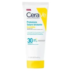 Cerave Protezione Solare Idratante Invisibile SPF30 - Protezione solare alta per viso e corpo - 75 ml