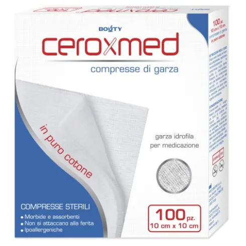 CEROXMED Compresse Garza 10x10 100pz