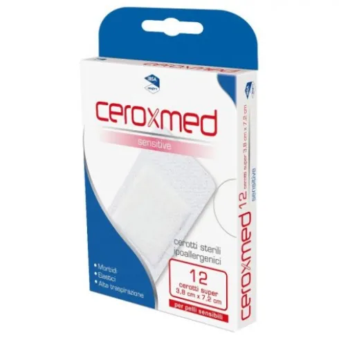 Ceroxmed Flex Sensitive Super Cerotti Per Pelli Delicate 12 Pezzi