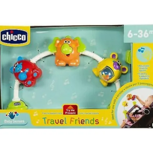 Chicco Gioco Passeggio Viaggio con Melodie e Attività Manuali