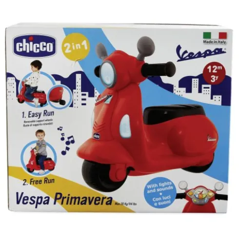 Chicco Gioco Vespa Rossa Cavalcabile
