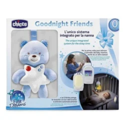 Chicco Goodnight Friends Baby Monitor con Orsetto